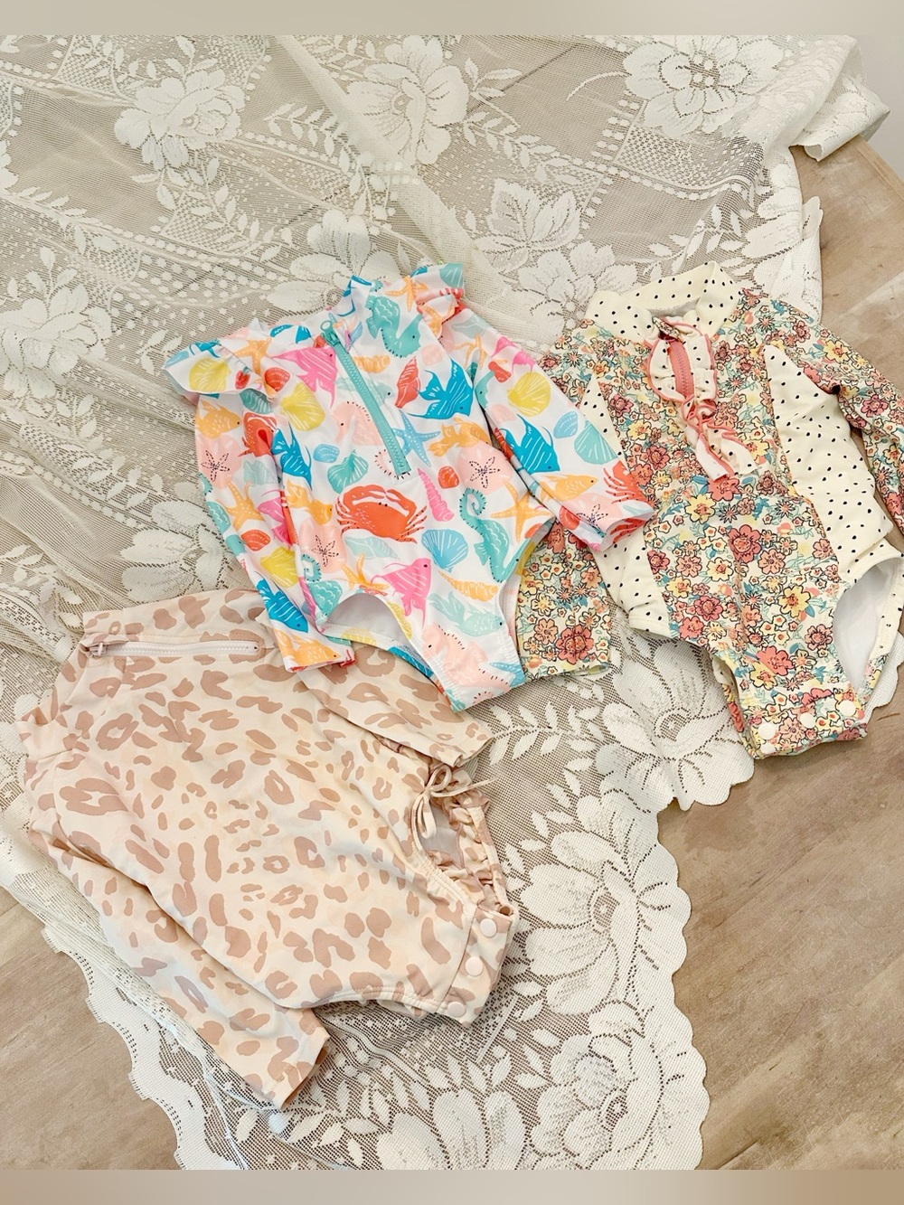 12M Bathing Suit Bundle Set of 3